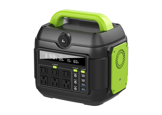 Portable Station Power Bank 600w Lithium Battery With Ac Dc Type C Pd Solar Generator