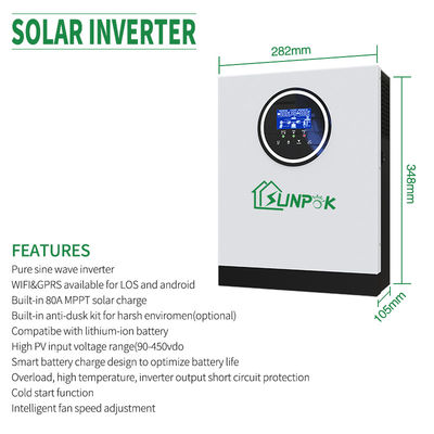 Sunpok 48v Solar Inverter Sunpok Hybrid Off Grid Inverter Inverter Product