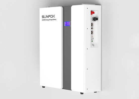 White Home Power Storage Systems 48V 100Ah 200Ah 5kwh 10kwh 20kwh Li Ion Battery Bank