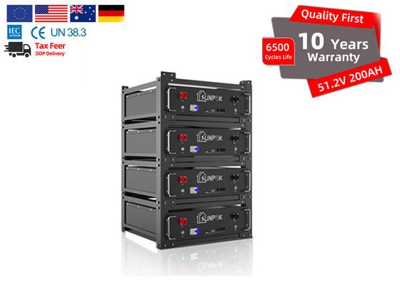 Rack Batteries Cabinet 48v 100ah 200ah Rack Battery Installation BMS Management System