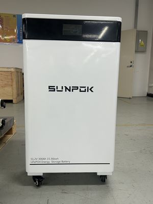 Solar System Home 16Kwh 15Kwh Battery Lithium With Wheels 51.2V 314Ah 300Ah 48V Lithium Energy Storage Batteries For Home