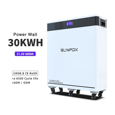 51.2V 628Ah 600Ah LiFePO4 Solar Energy Storage System BMS Battery House Home Floor-Mounted CAN Communication
