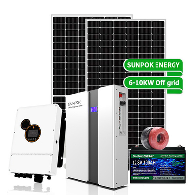 400W Flat Roof Mounting System For Pv Panels Solar Pv Mounting Household Solar Power System