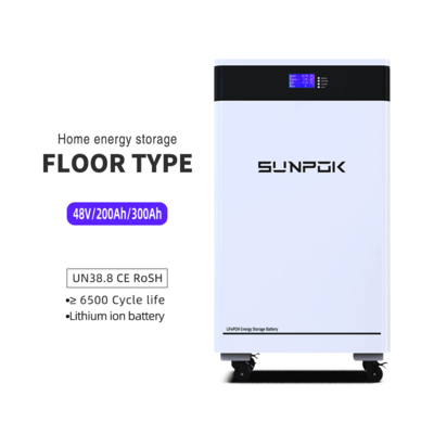51.2V 300Ah 15KWh LiFePO4 Battery Pack Lithium Ion Batteries with Smart BMS for Solar Energy Storage System