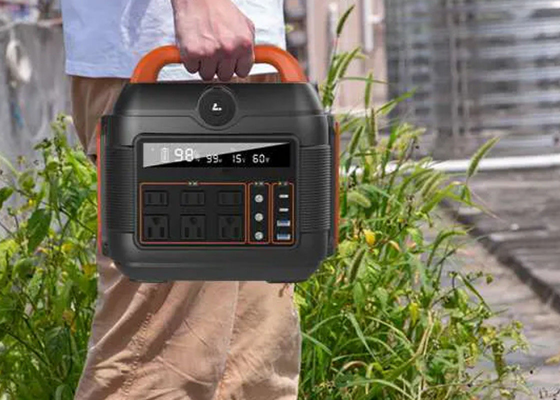 50HZ Lithium Portable Power Station Battery Supply For Home Rv Outdoor