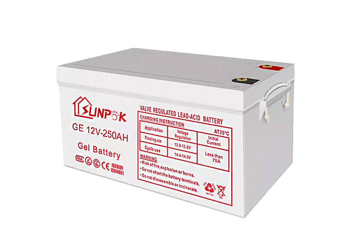 Deep Cycle Agm Gel Batteries Sealed Lead Acid 12v 200ah 250ah Rechargeable Gel Battery