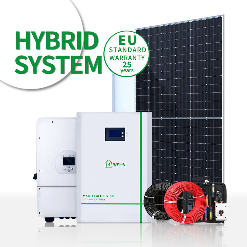 Sunpok house solar system 10kw 30kw 50kw 90kw home solar panel systems domestic solar power systems