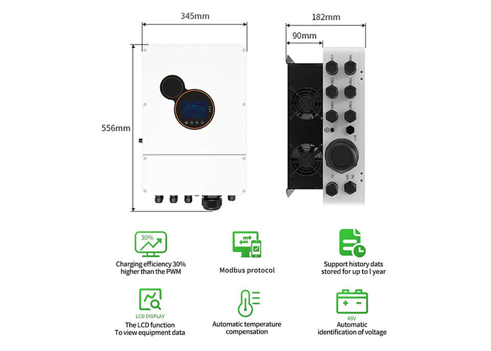 6kw 8kw 48v Solar Inverter Off Grid Inverter Power Solar Energy Inverter Converters For Storage System