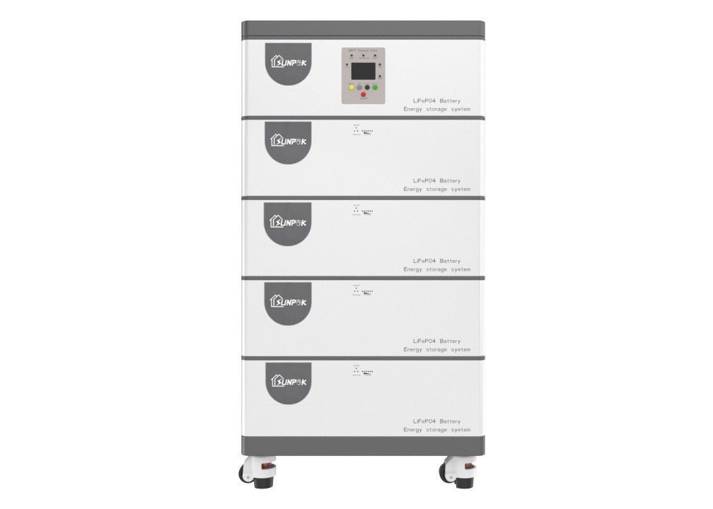 Complete 10kw Off Grid Solar System 48V White Color