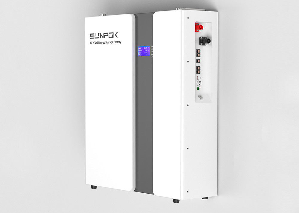 White Home Power Storage Systems 48V 100Ah 200Ah 5kwh 10kwh 20kwh Li Ion Battery Bank