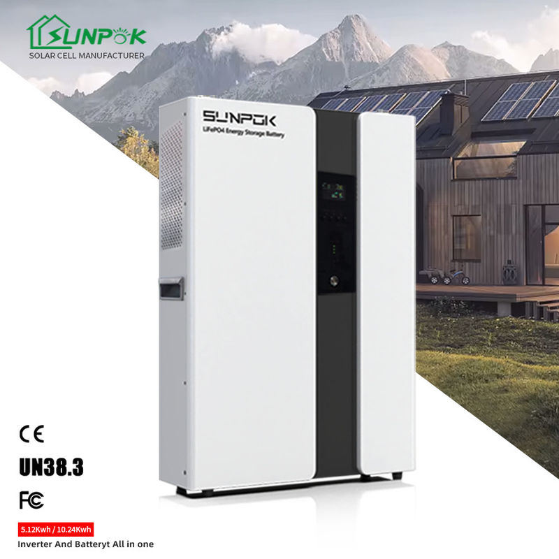 Customized 5KWH 10KWH 20KWH All in one ESS home energy storage battery system