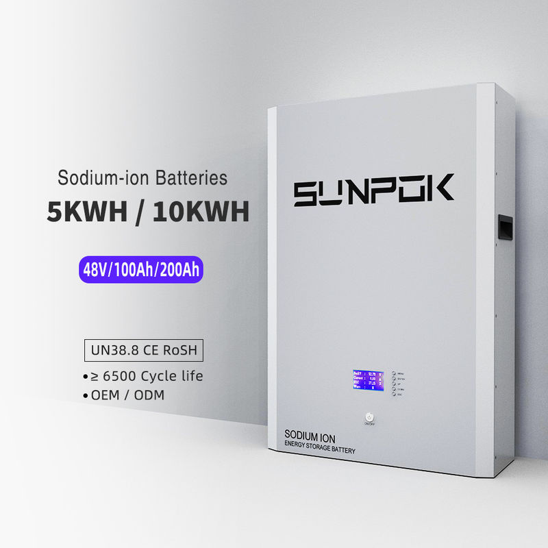 German New Sodium-ion-battery Solar Energy Storage System Na-ion BMS 48V Natrium Ionen Batterie