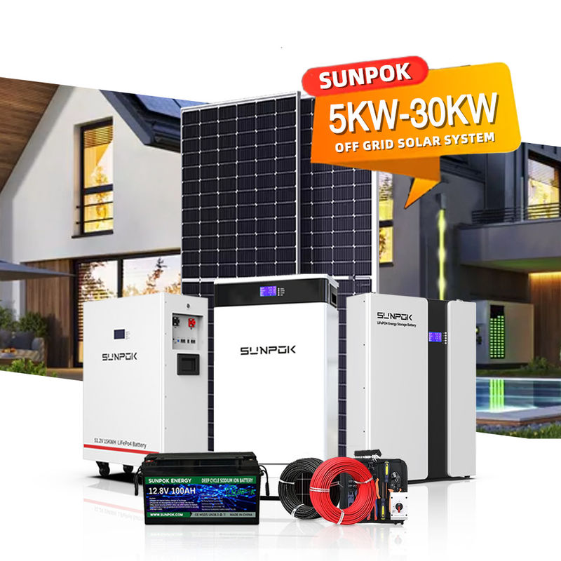 48V 100AH 120AH Solar Battery For Hybrid Solar System 6KWH 12KWH 18KWH 24KWH 30KWH