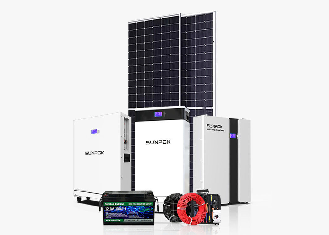 10kw Offgrid Solar Power System Home 5kw 20kw 30kw Solar Energy Storage System