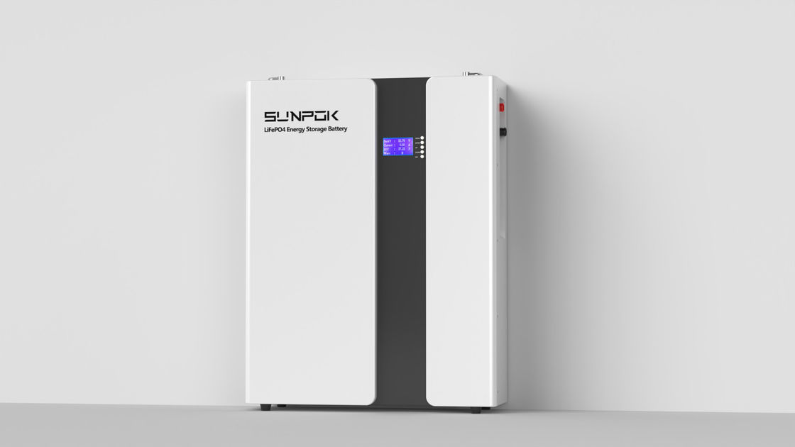 5kWh 100Ah 51.2V 48V 10kWh Powerwall Lifepo4 Lithium Ion Solar Battery Wall Mounted Home Energy Storage System