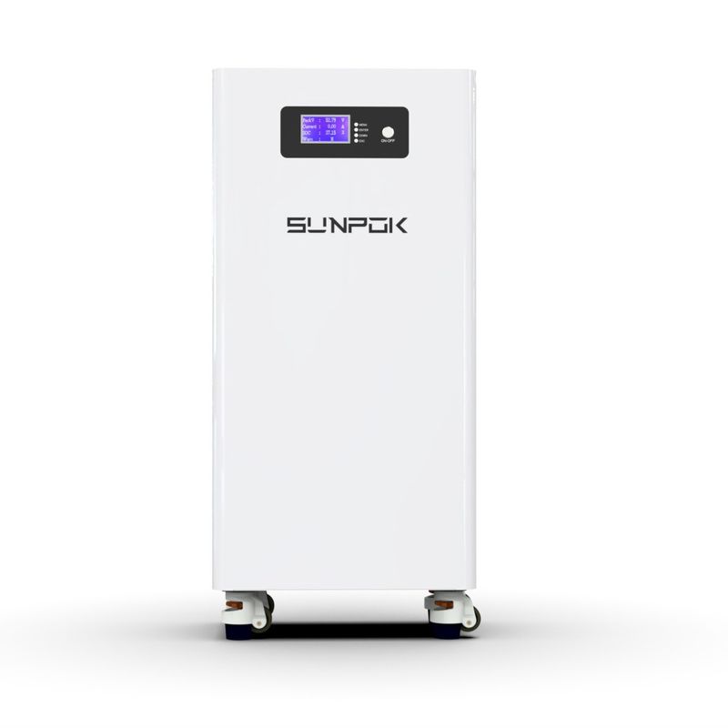 Solar System Home 15kwh Lithium Battery 48V 300Ah with Wheels 51.2v 15kwh 30kwh Lithium Energy Storage Batteries for Home