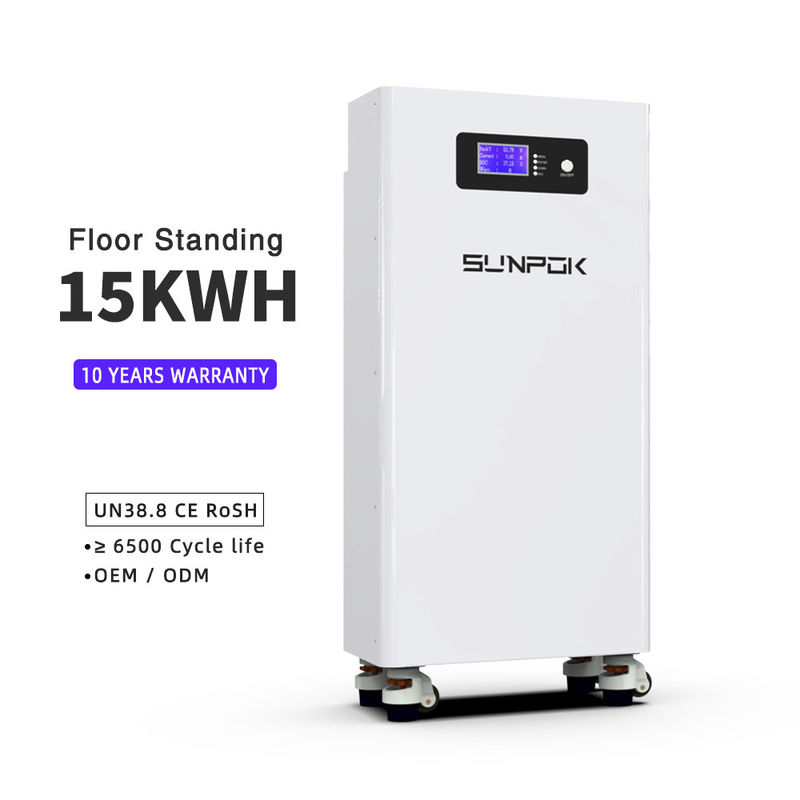 51.2V 300ah Solar System 48V Lifepo4 Energy Powerwall 15kwh Lithium Battery Solar System 15KW Home Storage Battery