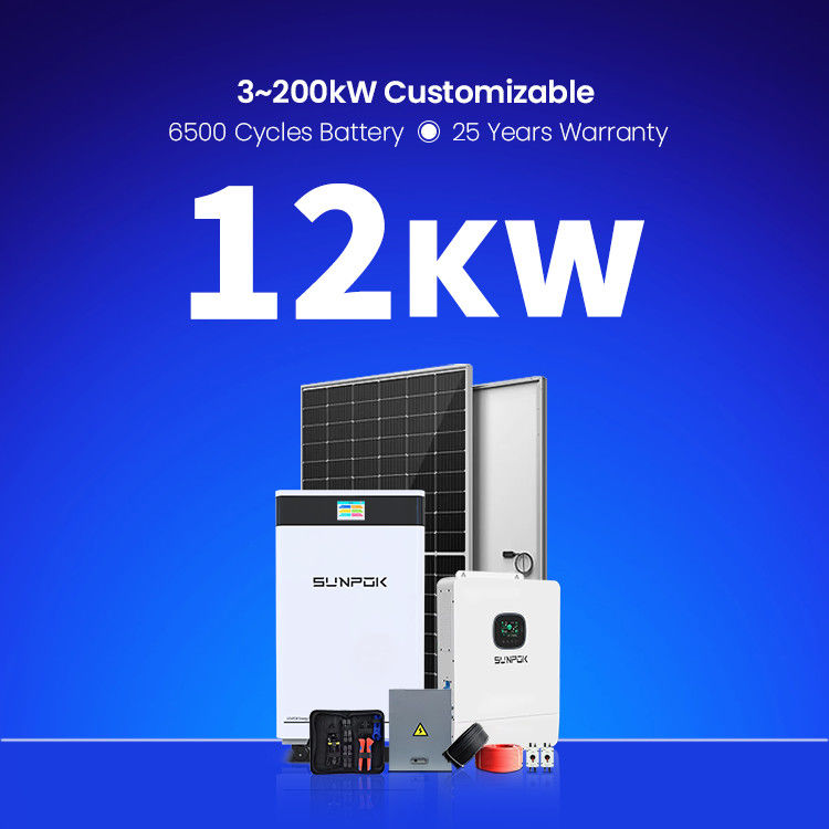 5Kw 10Kw 12Kw 15Kw 18Kw 20Kw 25Kw 30Kw Off Grid Solar Power Energy System Storage Solar Energy System