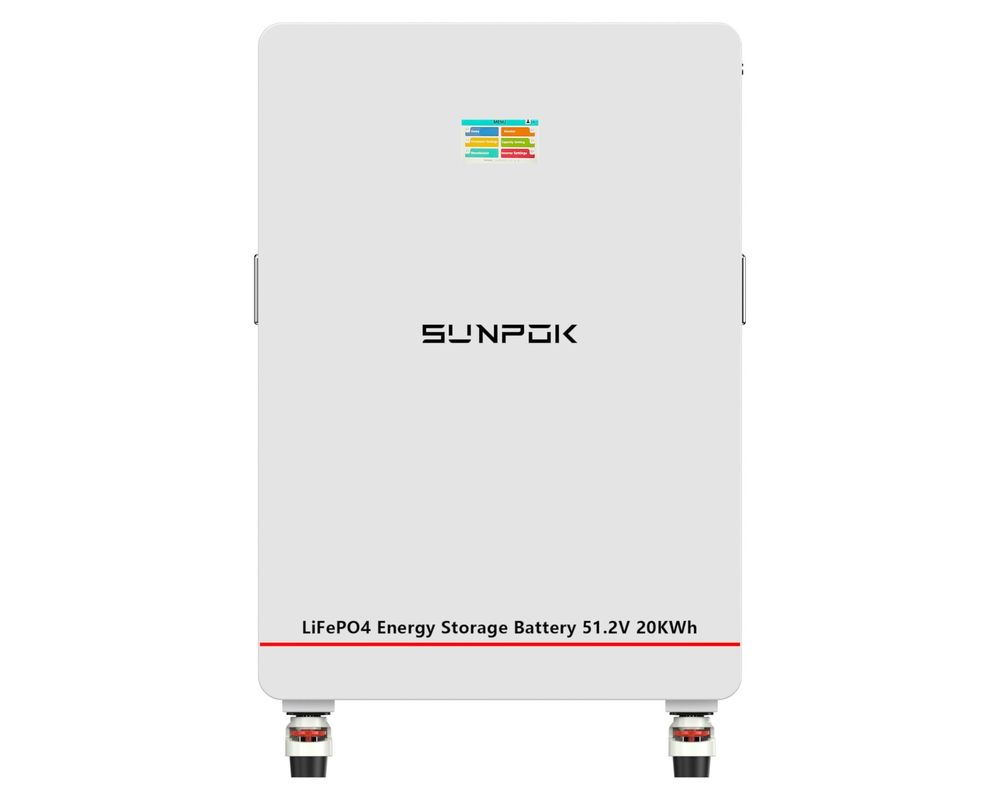 2025 51.2V 400Ah 20kWh EVE 8000 Cycles 20KWh Mobile Lifepo4 Lithium Solar Battery Floor Mounted Home Energy Storage System
