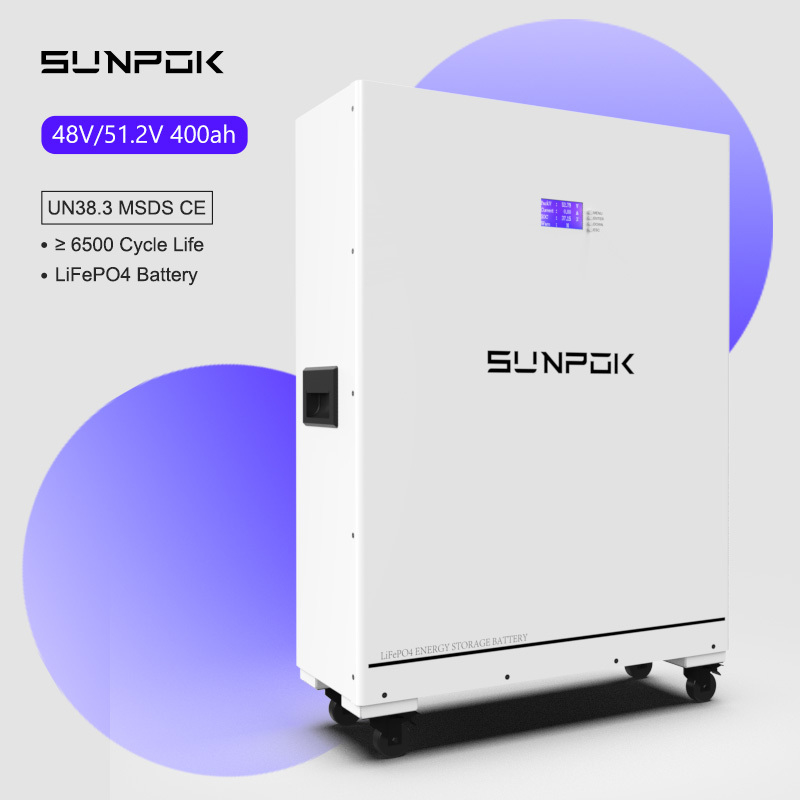 Factory Price 20kwh Residential Household Energy Solar Storage 48V 51.2V Lithium Ion Battery 400ah LiFePO4 Battery