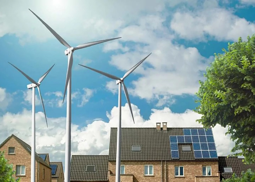 Combined Wind Solar Hybrid Power System LiFePo4 Battery Hybrid Solar