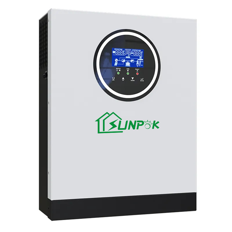 Sunpok 5kw 6kw 7kw On Grid Off Grid Solar Inverter Home Use Hybrid Off ...