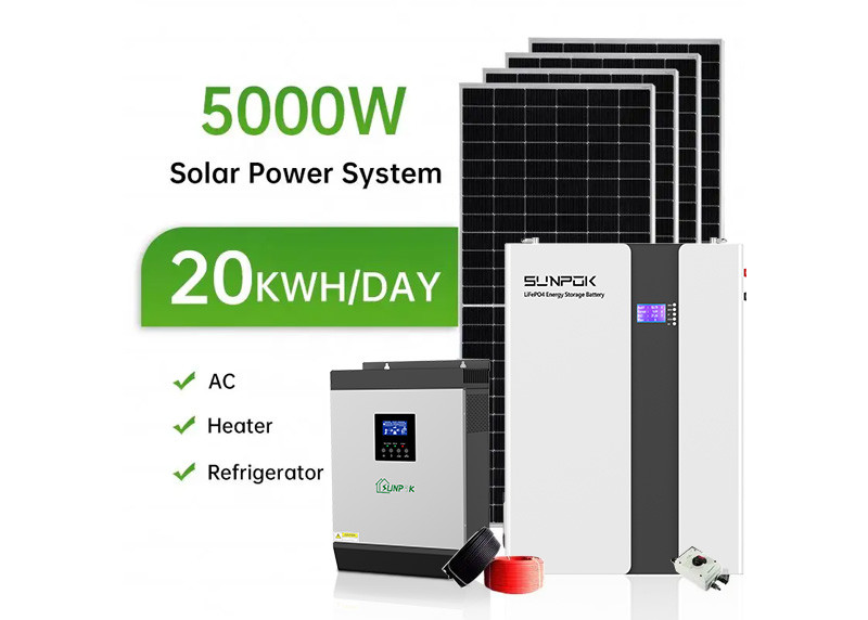 Factory Wholesale 10kw Solar Power System 3kw 5kw 10kw 20kw 30kw 50kw ...
