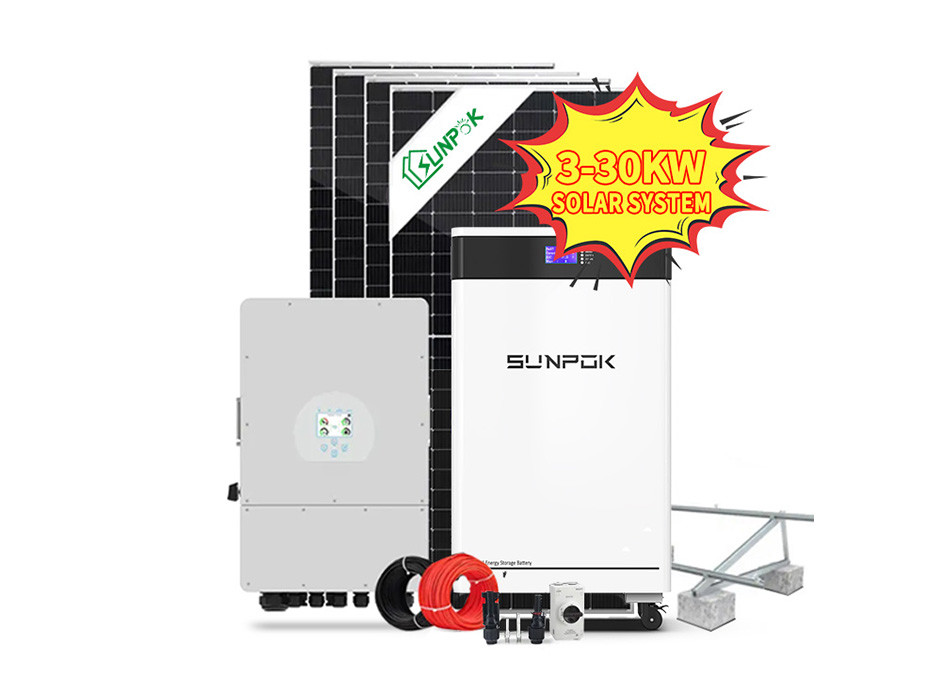 Solar Energy Systems Off Grid 5kva Solar Hybrid Inverter Lithium Ion ...