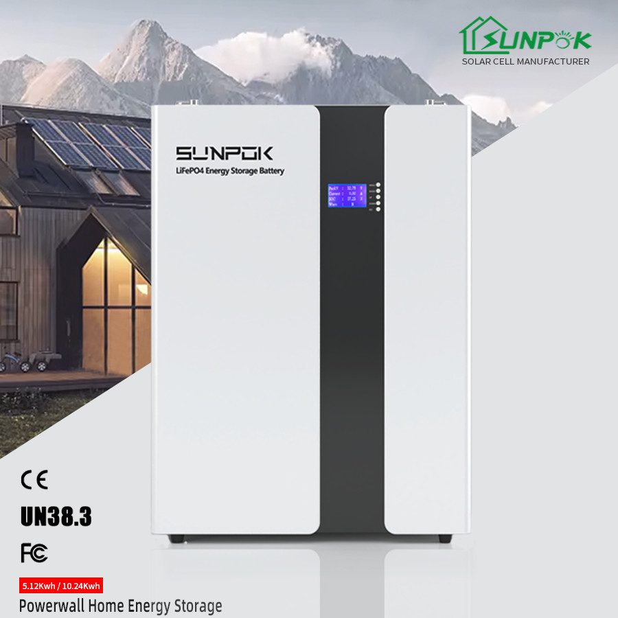 48V 200Ah 10kWh Lifepo4 Power Wall Solar Battery Home Energy Storage ...