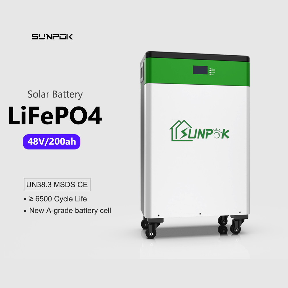 Deep Cycle LiFePO4 Solar Lithium ion Battery 10kwh 48v 200ah Home Solar ...