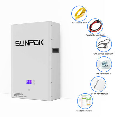 Customized Sodium Ion Battery  Nominal Voltage 48V 51.2V