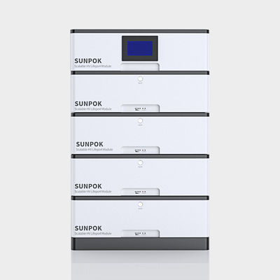 Lifepo4 Lithium Battery 48v 20kw 10kwh Stacked Module Energy Storage Akku