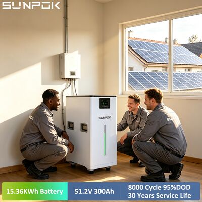 SUNPOK Wholesale 51.2V 300Ah Li-ion Battery Pack Home Lifepo4 15KWH Solar Energy Storage Split Type 48v Lifepo4 Lithium Battery