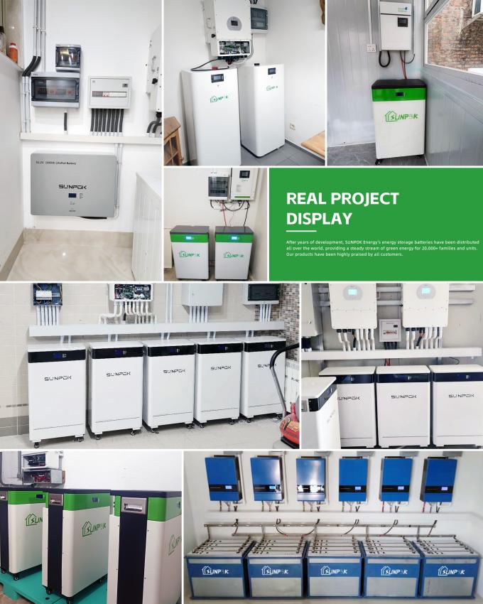 2025 New 30KW 600Ah 51.2V 8000 Cycles Vertical Moveable LiFePO4 Battery Pack Solar Cell for Home Energy Storage System 7