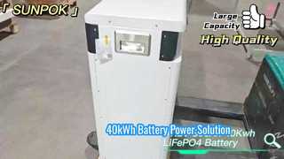 51.2V 800Ah 40kwh LifePo4 Battery